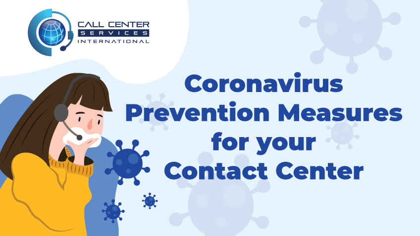 Coronavirus Prevention Measures for your Contact Center