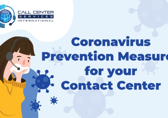 Coronavirus Prevention Measures for your Contact Center