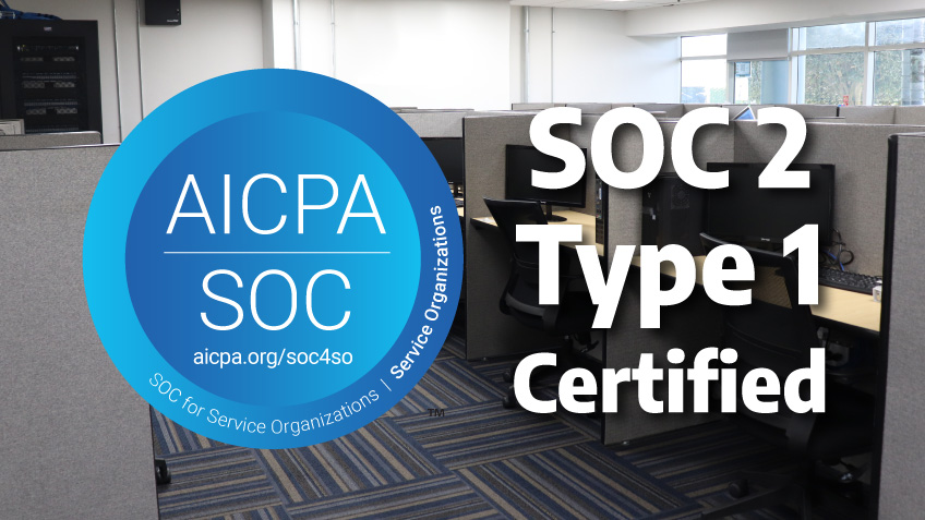 Call Center Services International is SOC 2 Type 1 Certified