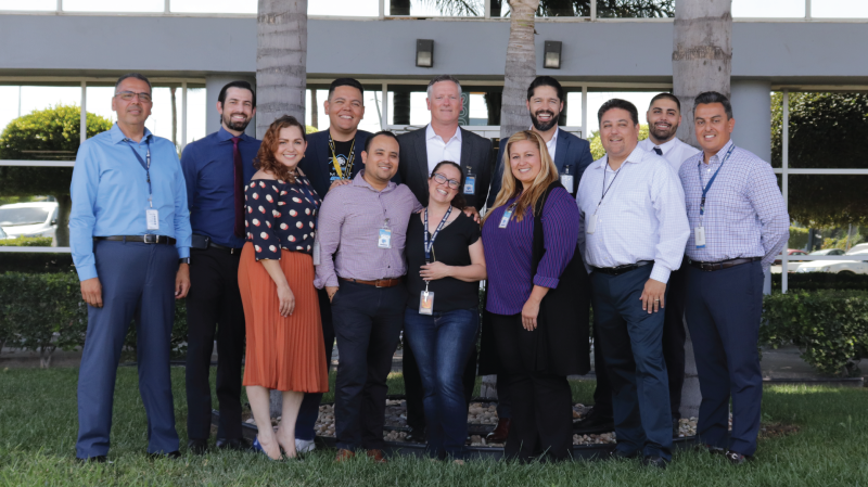 Westlake Financial and CCSI Management Team on Partnership Anniversary