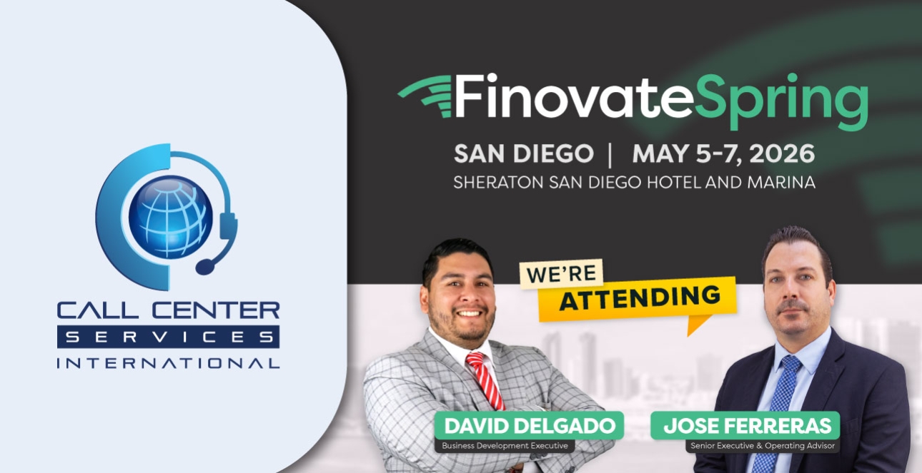 CCSI Mexico at Finovate San Diego: Nearshore Cost Savings for Banks