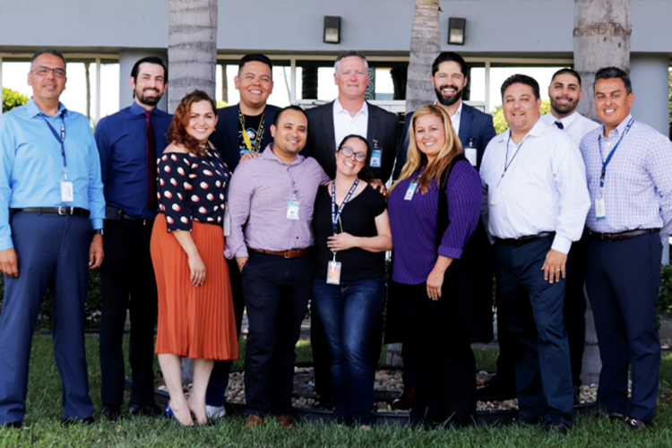 Westlake Financial and CCSI Management Team on Partnership Anniversary