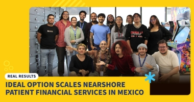 Ideal Option Scales Healthcare Revenue Cycle Management with CCSI’s Nearshore Patient Financial Services in Mexico 
